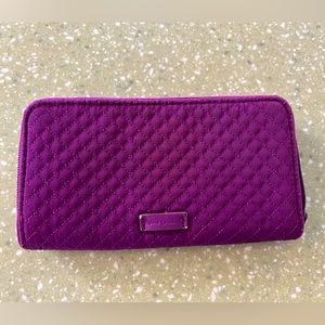 Vera Bradley wallet-dark purple